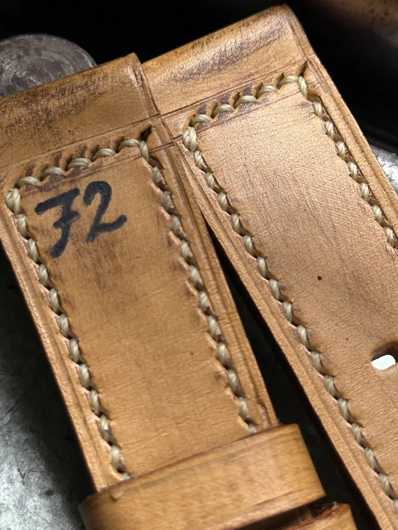 watch strap sanders 74 vintage 72