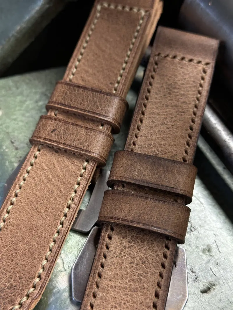 watch strap sanders BARRAGE ANZIANE vintage