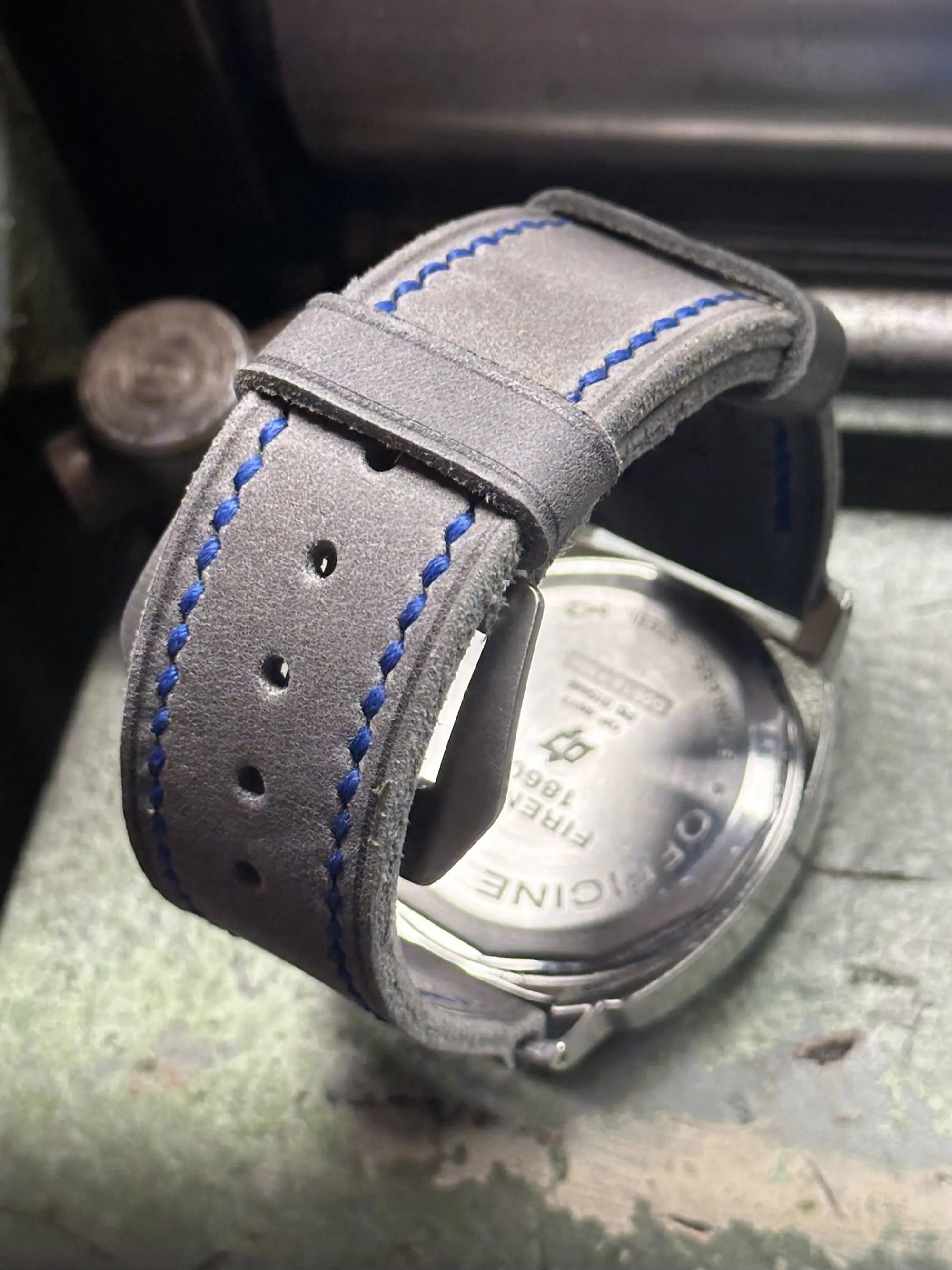 watch strap sanders ARIS + 3X Custom