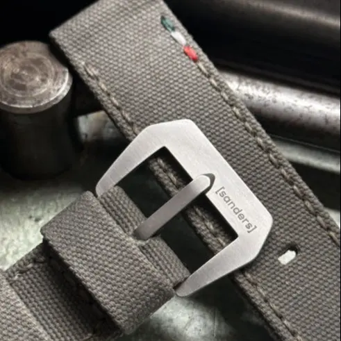 watch strap sanders KA-73 Olive grey Flag