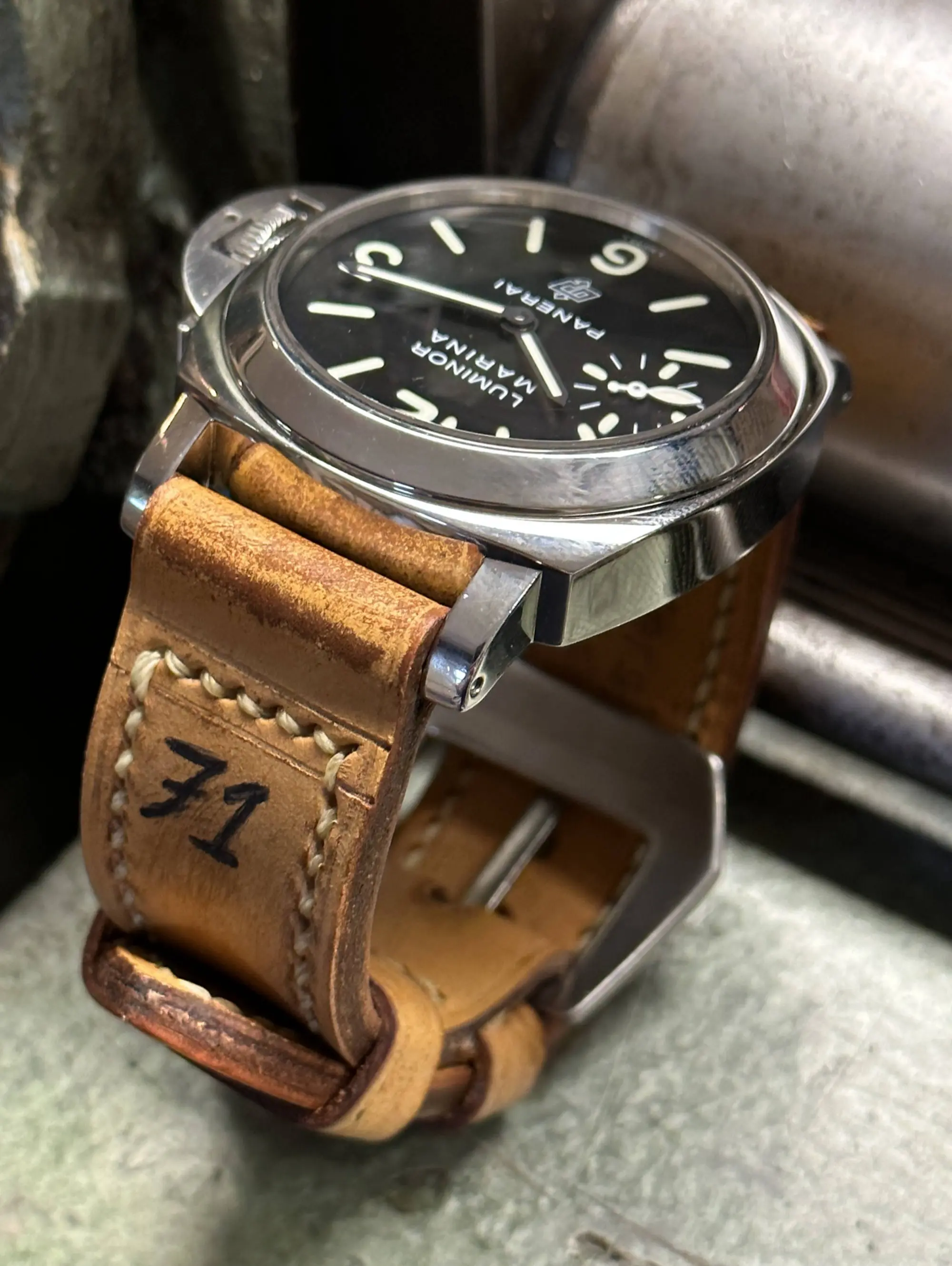 watch strap sanders 74 vintage 71