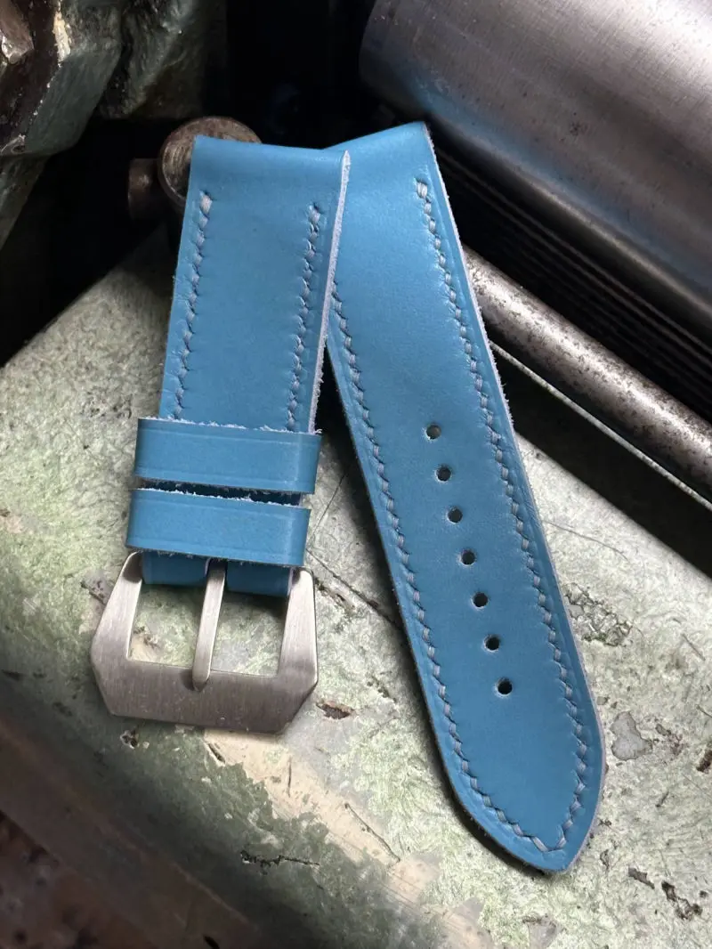 watch strap sanders MIAMI BLUE custom