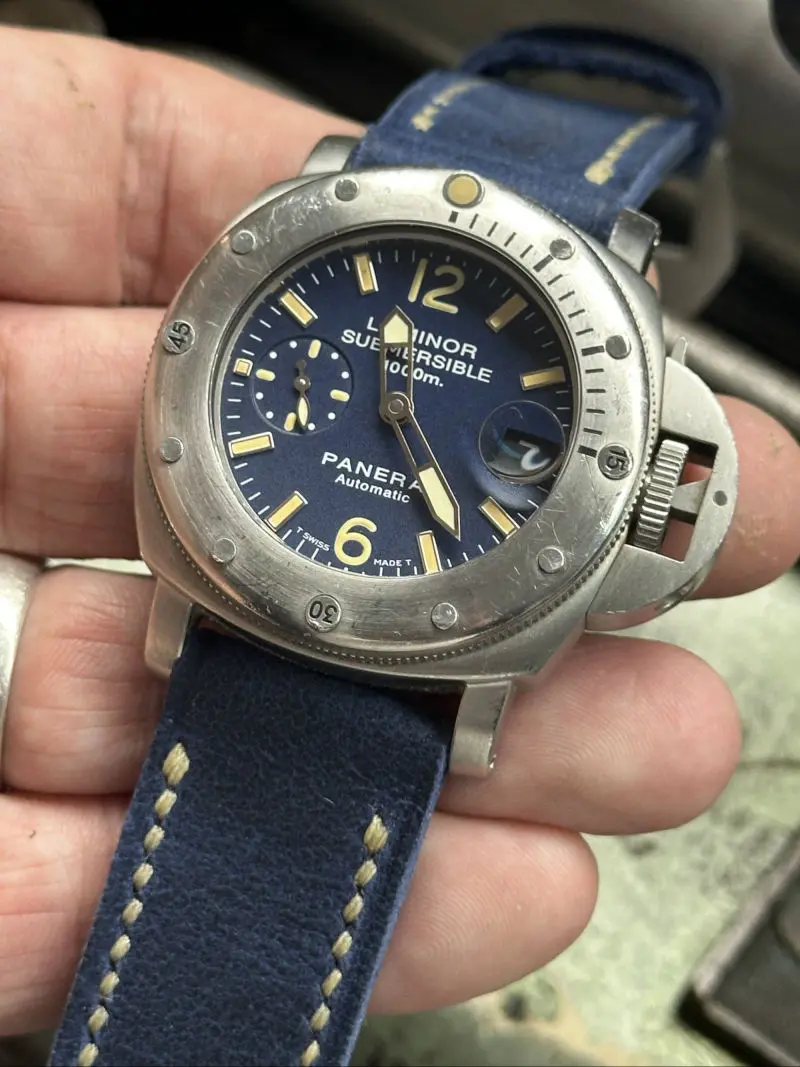 watch strap sanders ABYSS custom PAM87