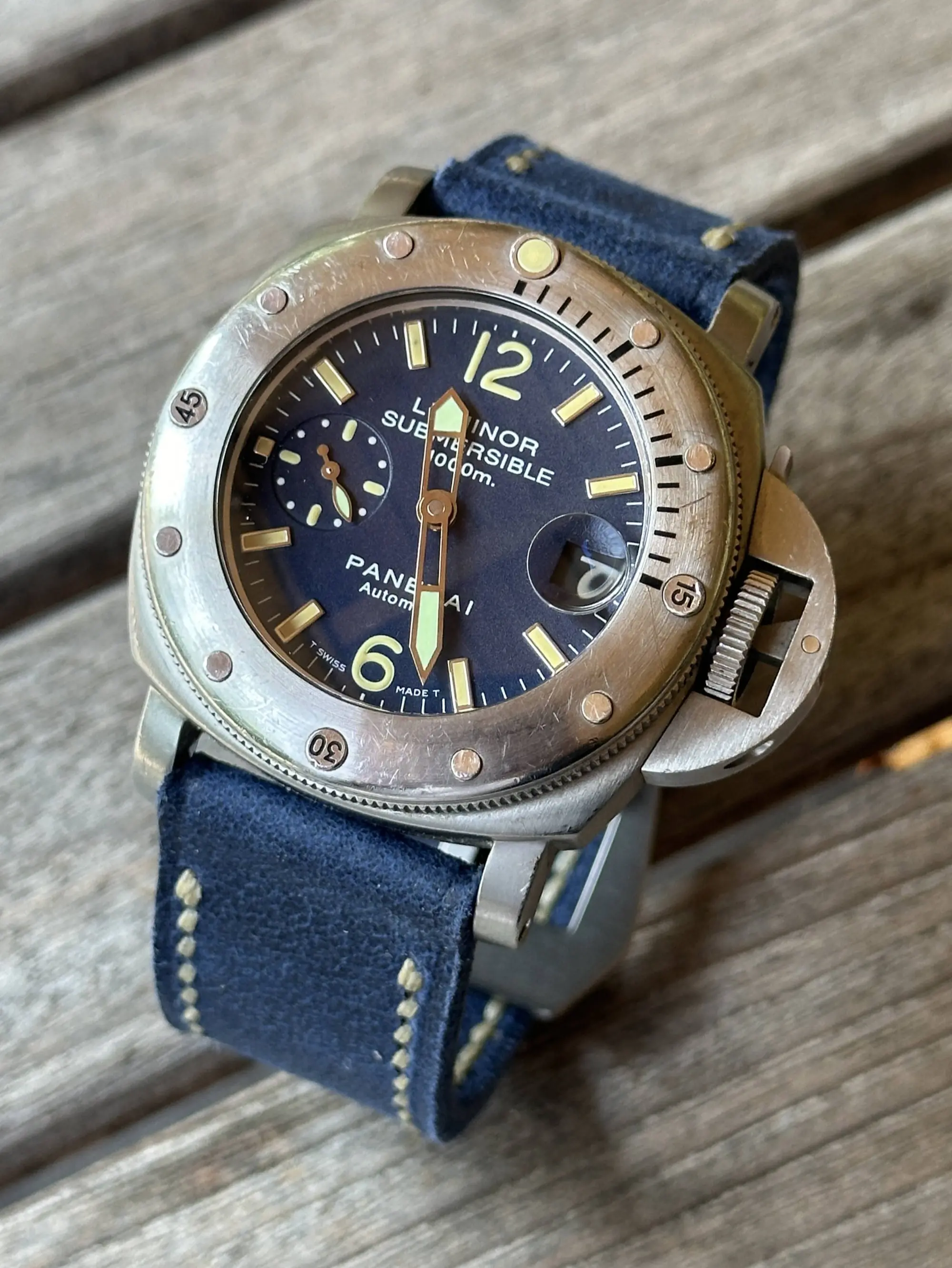 watch strap sanders ABYSS custom