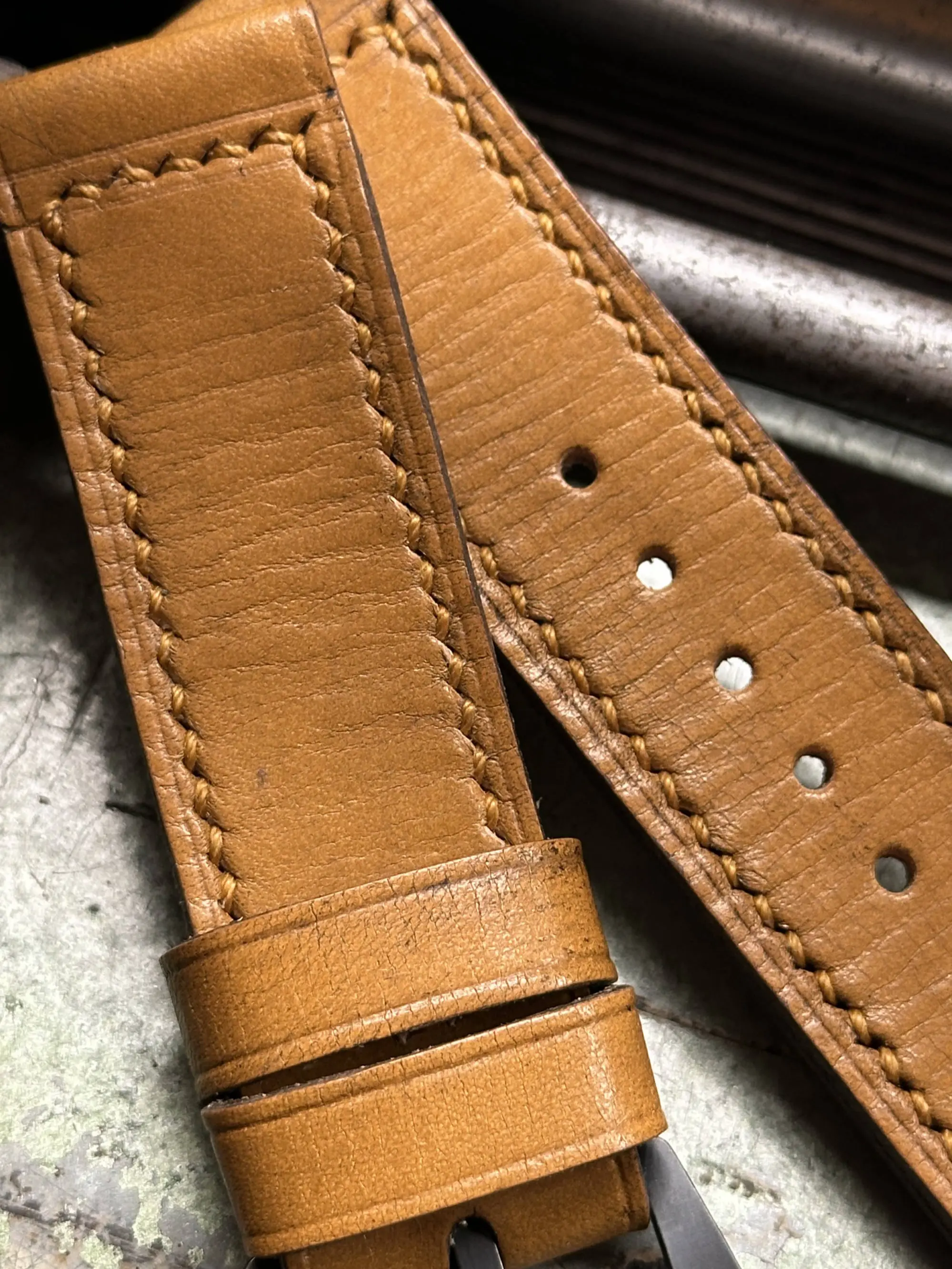 watch strap sanders ASSETTO vintage