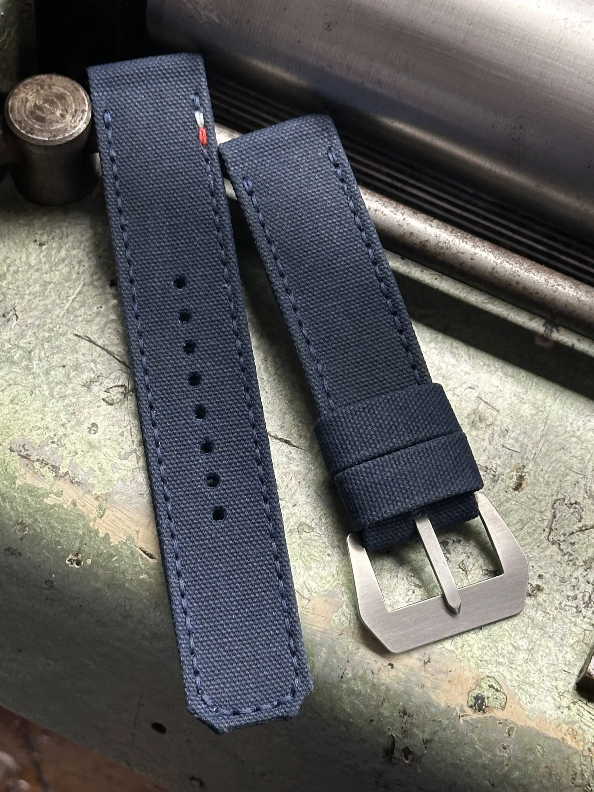 watch strap sanders KA-73 MIDNIGHT BLUE Flag