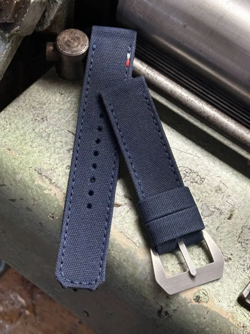 watch strap sanders KA-73 MIDNIGHT BLUE Flag