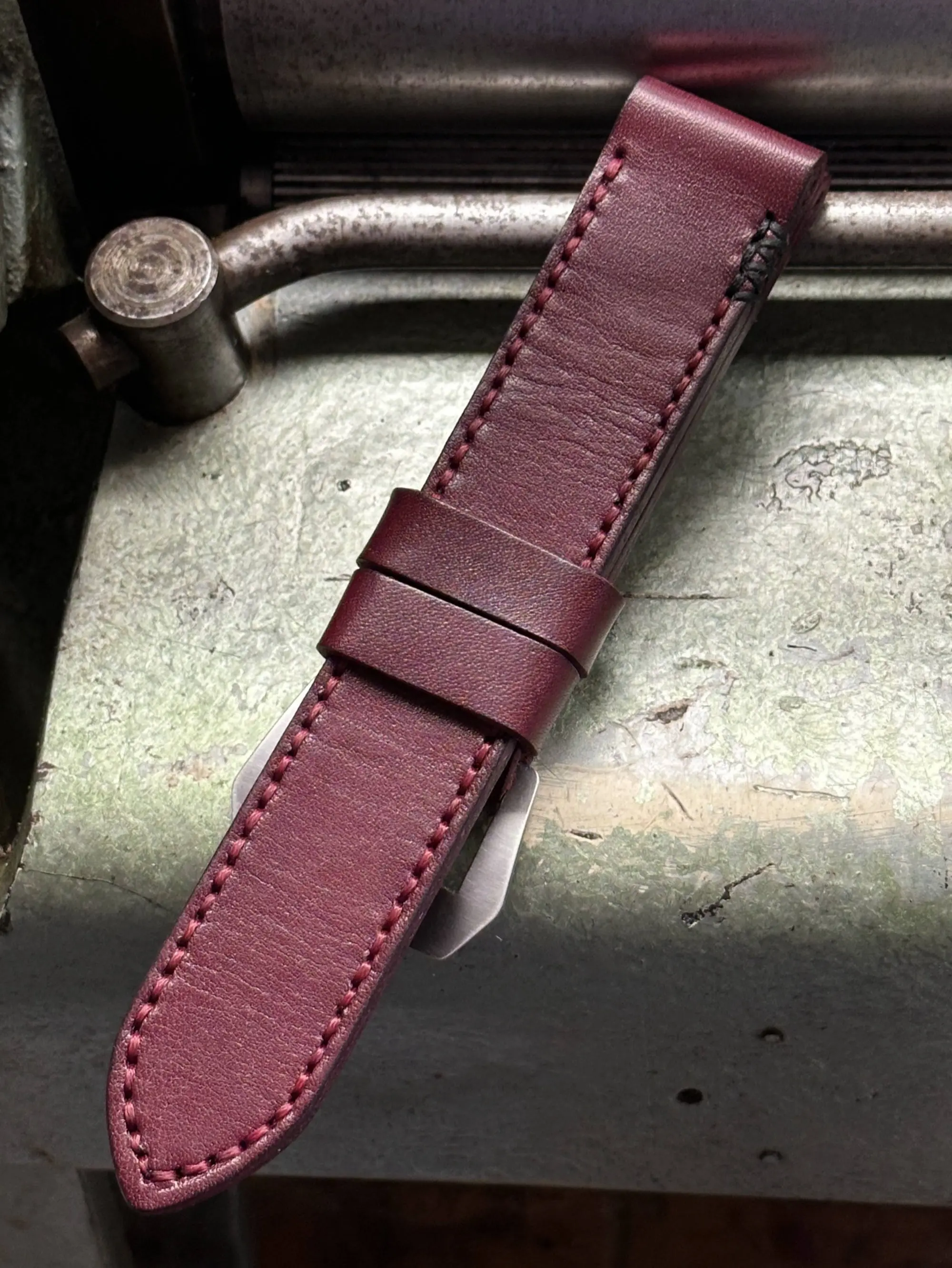 watch strap sanders CRIMSON 3X custom