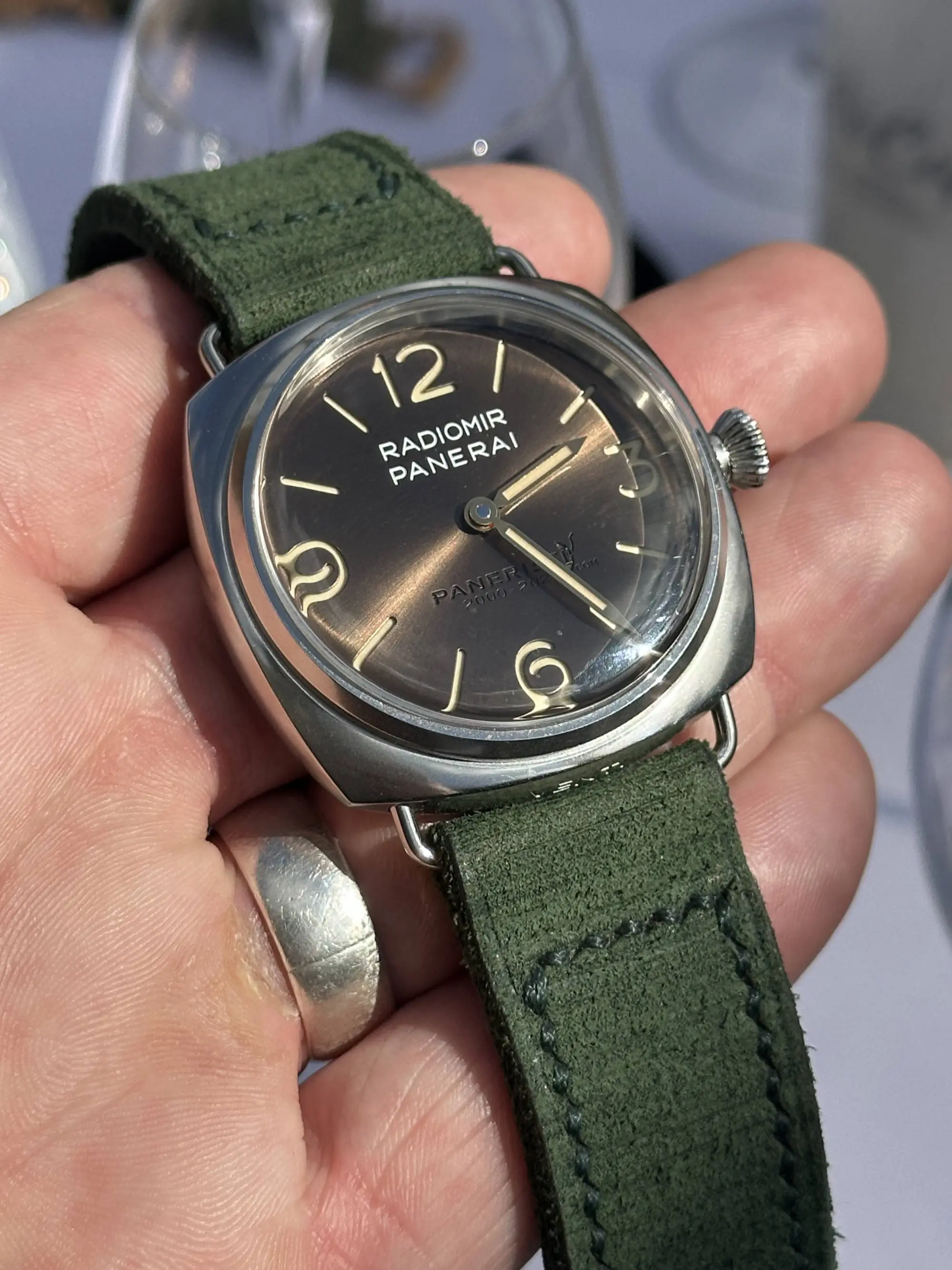 watch strap sanders VONDEL custom panerai venti pam2020 radiomir