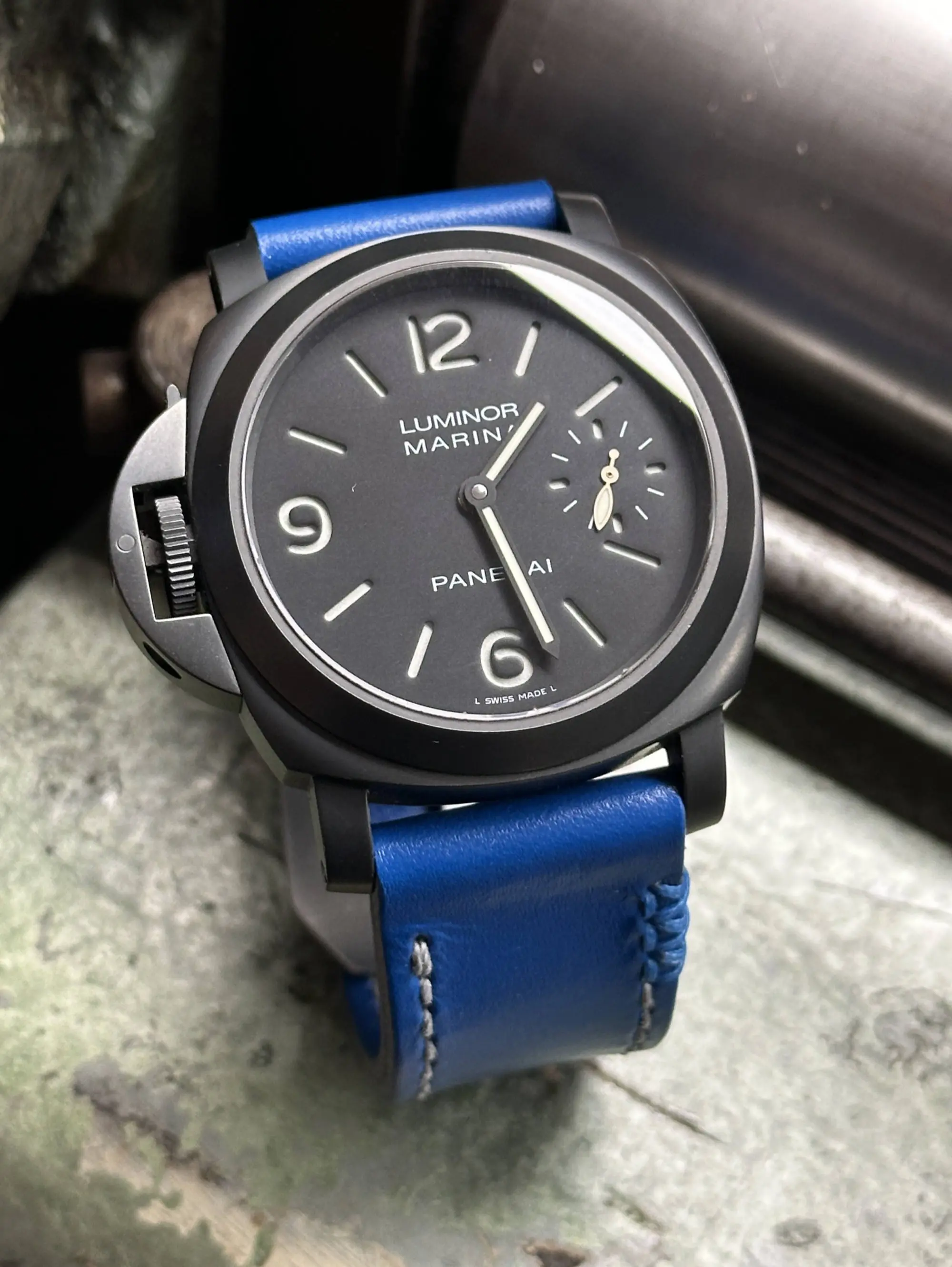watch strap sanders OCEAAN custom pam26 panerai