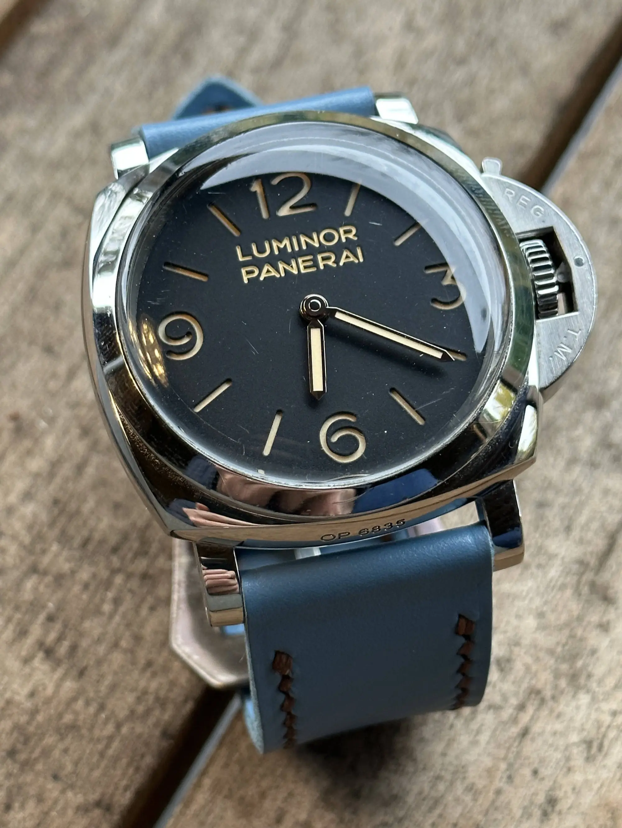 watch strap sanders SKY BLUE custom