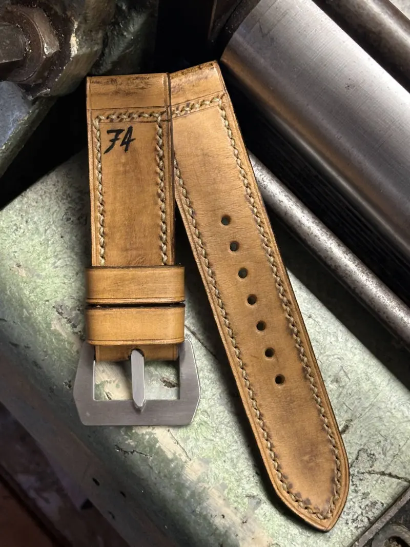 watch strap sanders 74 vintage
