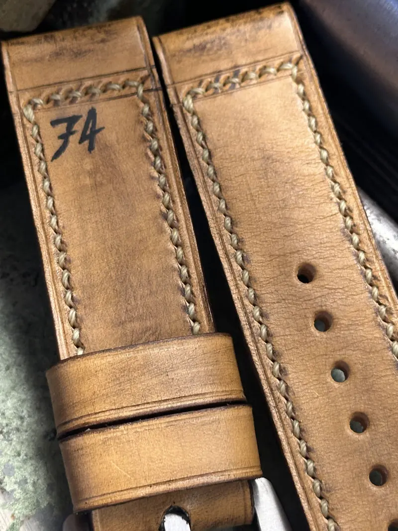 watch strap sanders 74 vintage